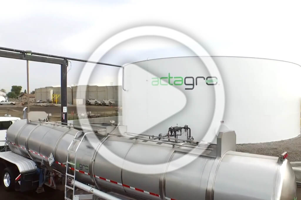 Actagro brand and product video with drone footage